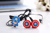 Earphone Headset Cute Batman for Cellphone